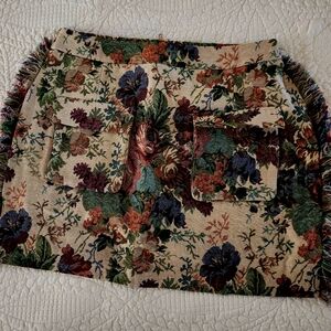 Floral Tapestry Skirt